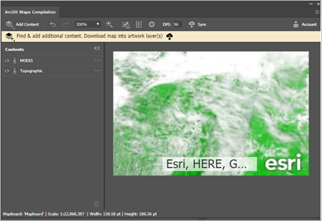 Table of contents in Photoshop Table of contents in Photoshop